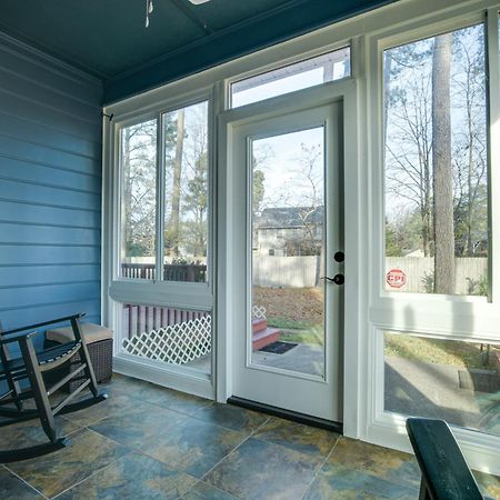 Lovely Fayetteville Home Deck And Fireplace! מראה חיצוני תמונה